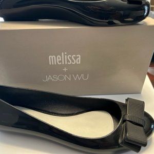 melissa + JASON WU - Black Ballet Bow Flat